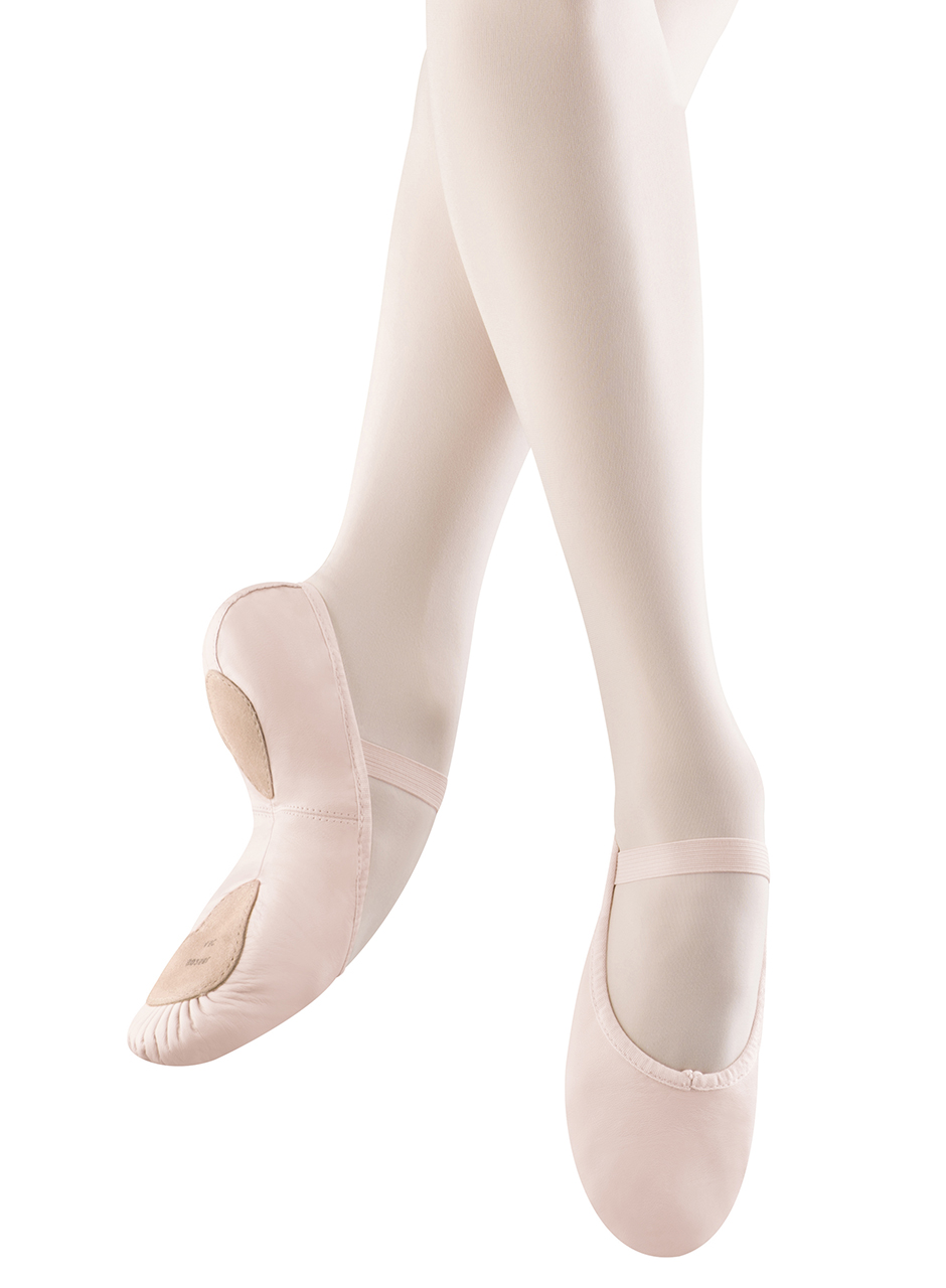 Women's Bloch Dansoft Ballet Dance Shoes Pink Leather 7E 8B New! 
